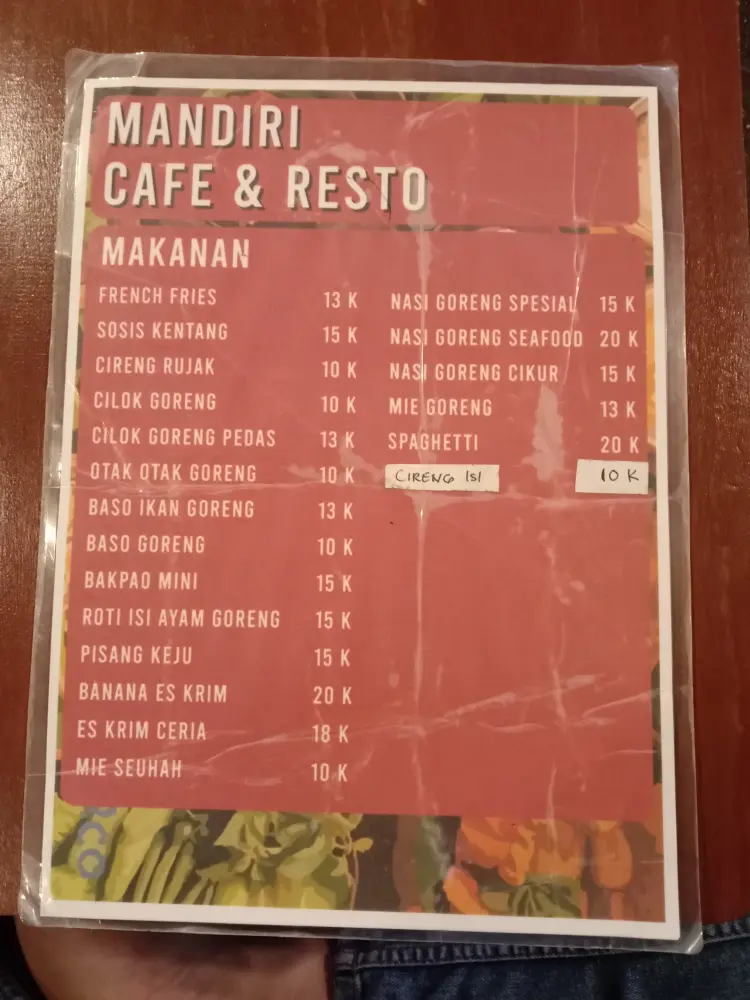 Mandiri Cafe & Resto 6