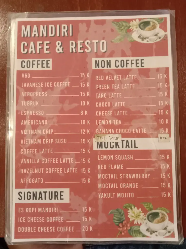 Mandiri Cafe & Resto 5