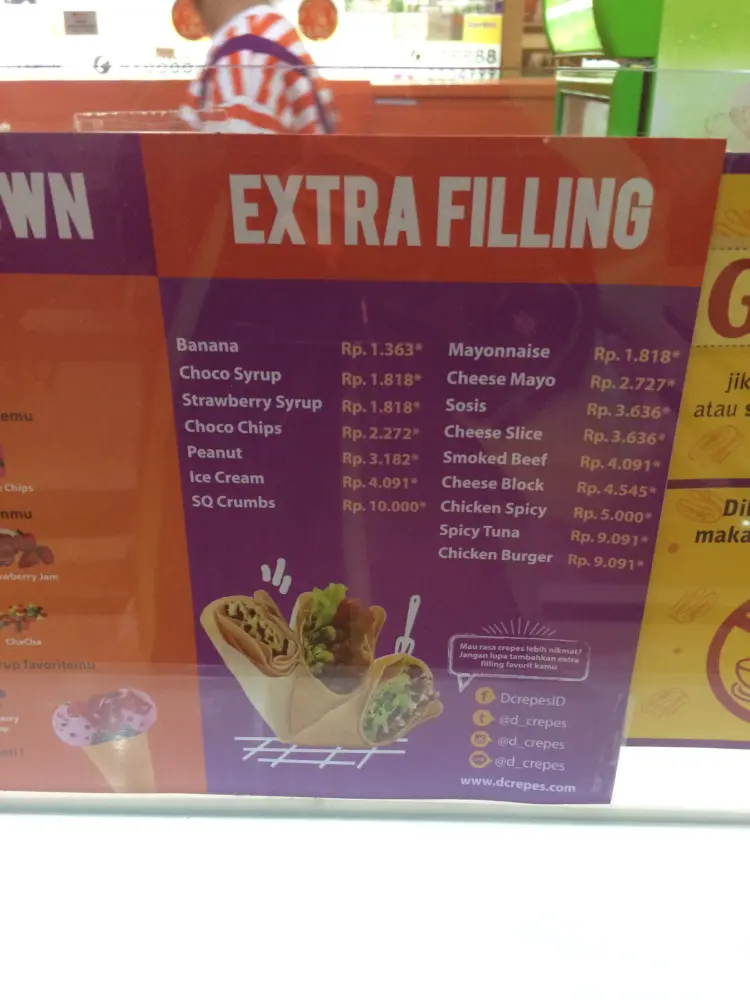 D'Crepes Jogja City Mall (JCM) 9