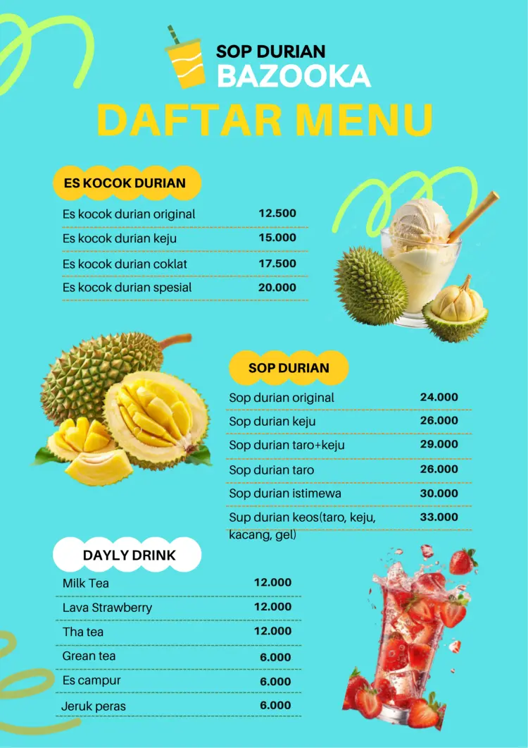 SOP DURIAN PASAR KEMIS 2