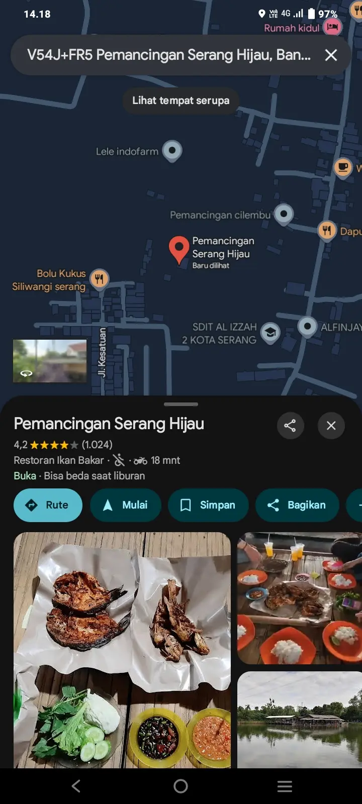 Pemancingan Serang Hijau 10