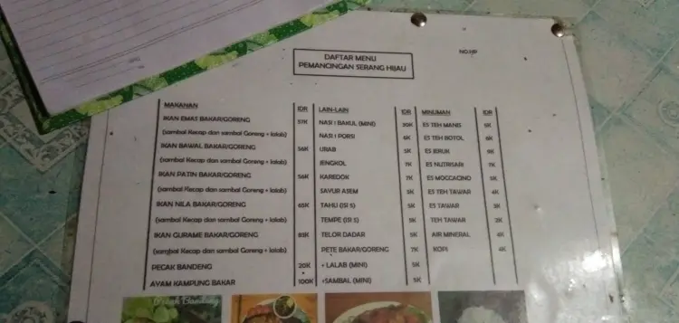 Pemancingan Serang Hijau 9