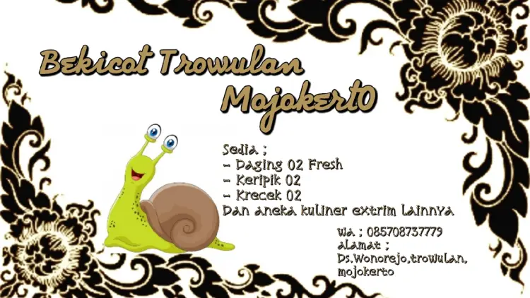 Warung bekicot trowulan 2