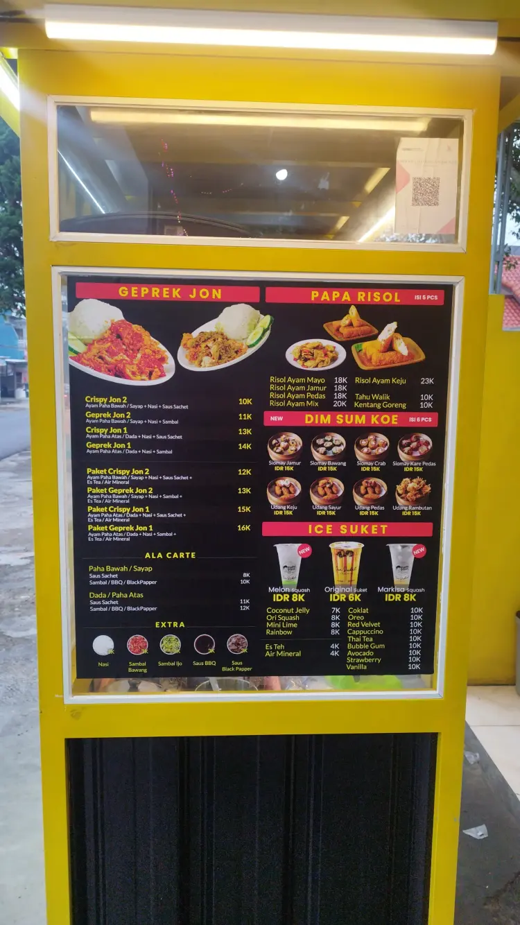 Geprek Jon x Papa Risol Pakisaji 3