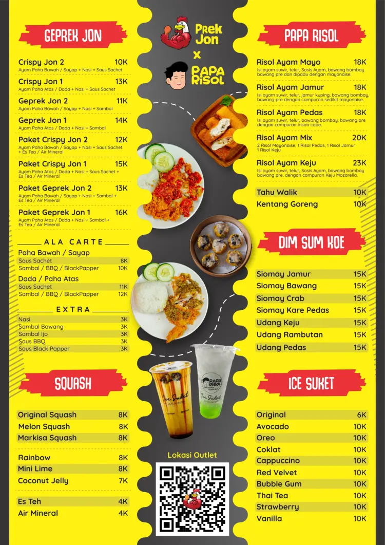 Geprek Jon x Papa Risol Pakisaji 2