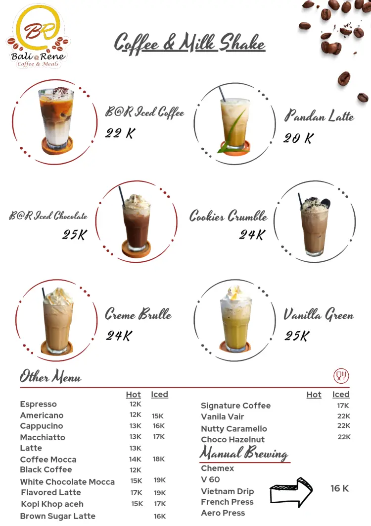 Bali Rene Coffee and Meals 9