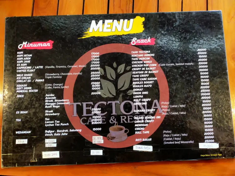 Tectona Cafe and Resto 9