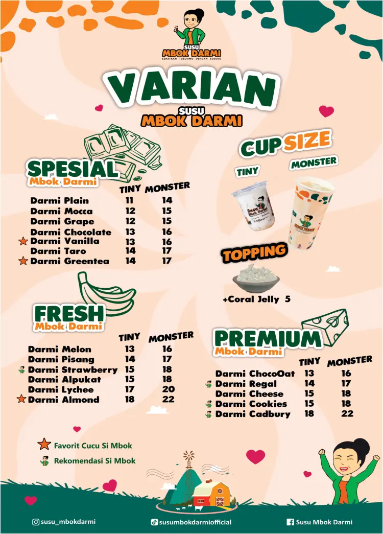 Susu Mbok Darmi, Stasiun Bogor 3