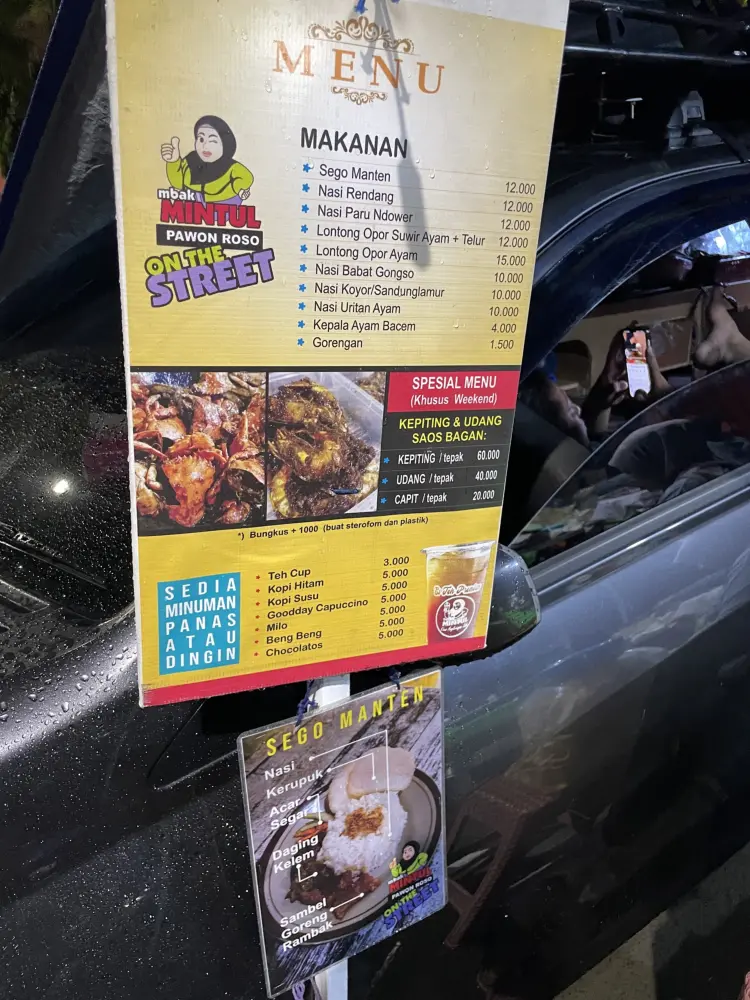 Pawon mbak MINTUL on the street 7