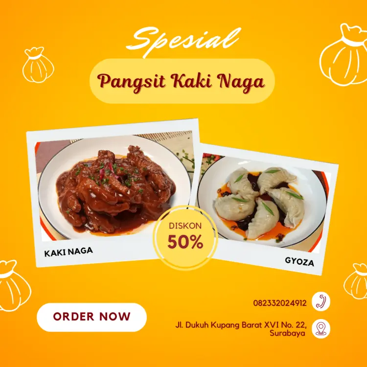 Pangsit Kaki Naga Dukuh Kupang Surabaya 2