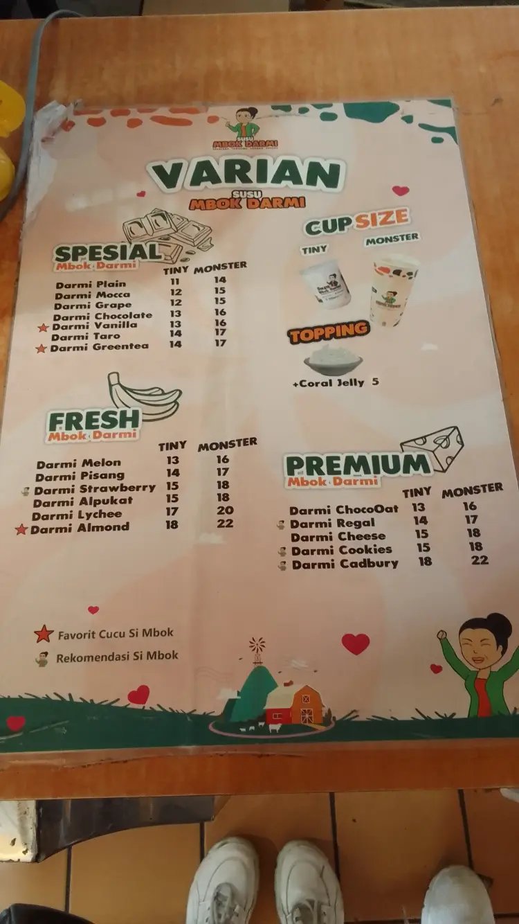 Susu Mbok Darmi Stasiun Gondangdia 7