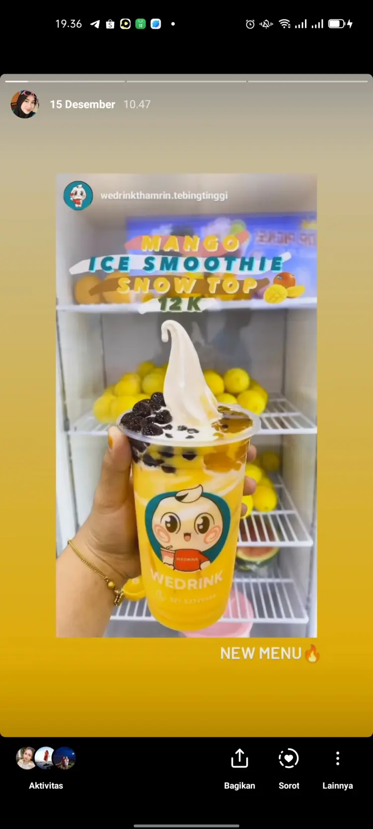 WEDRINK THAMRIN TEBING TINGGI 6