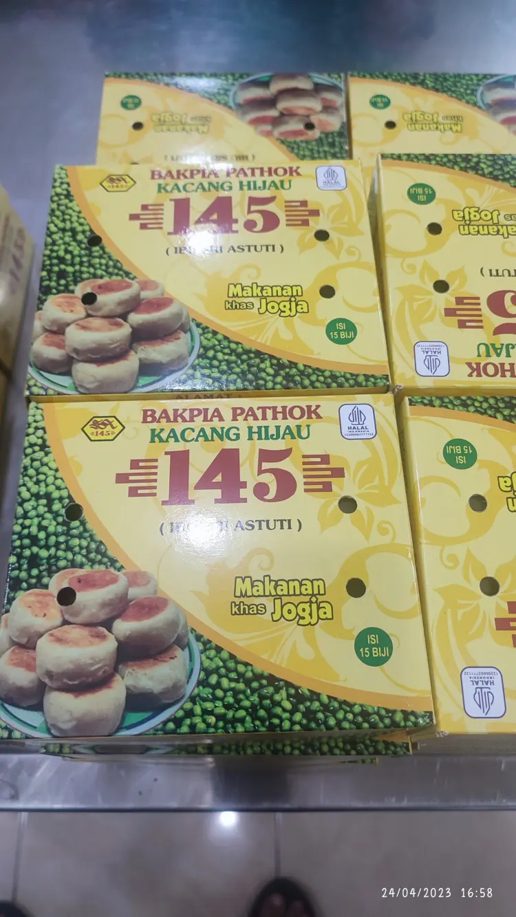 Bakpia Pathok 145 (IBU SRI ASTUTI) Jl.Solo 10