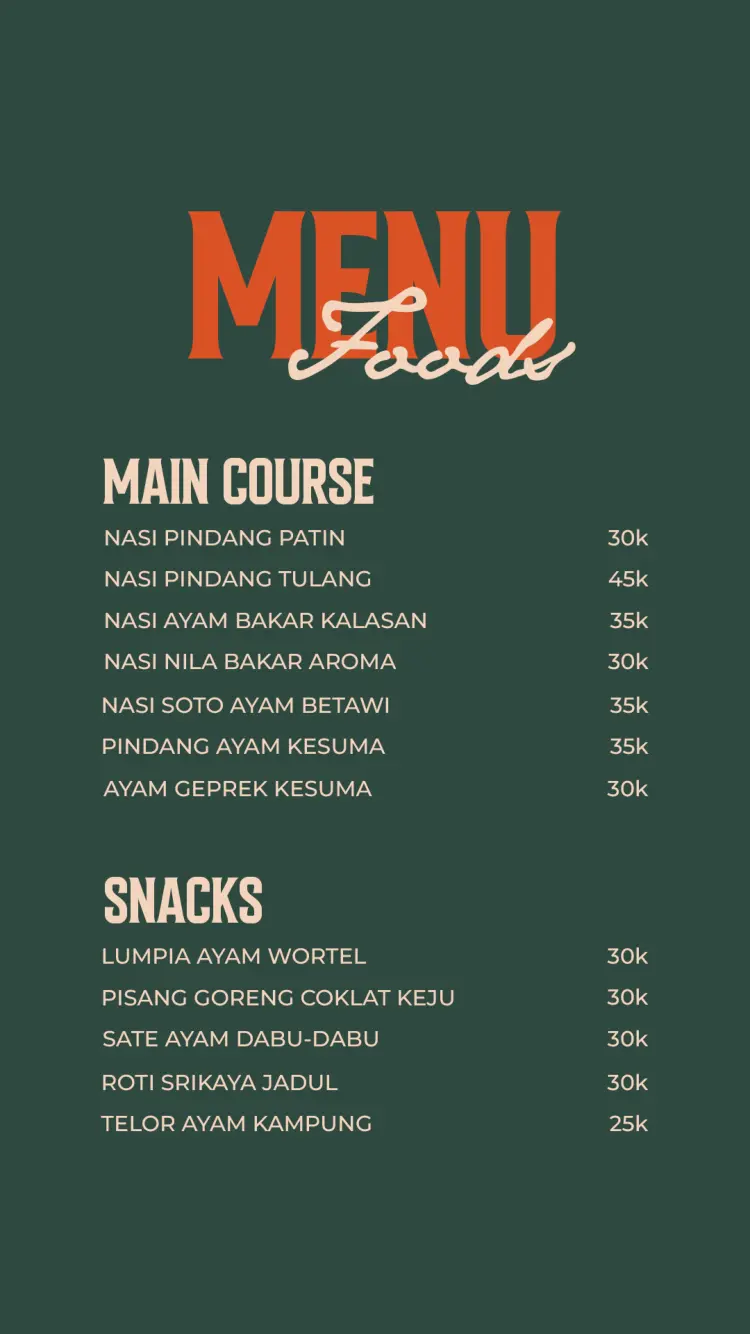 Kedai Sungi Makmur (KESUMA) Palembang 7