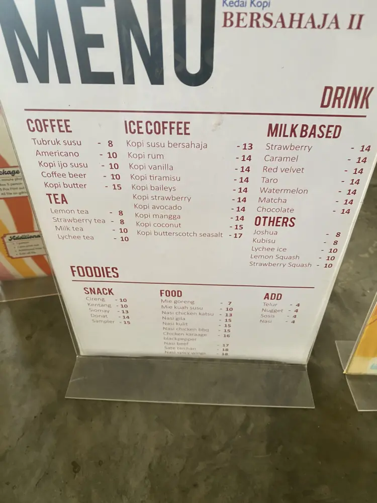 Kedai Bersahaja II 2