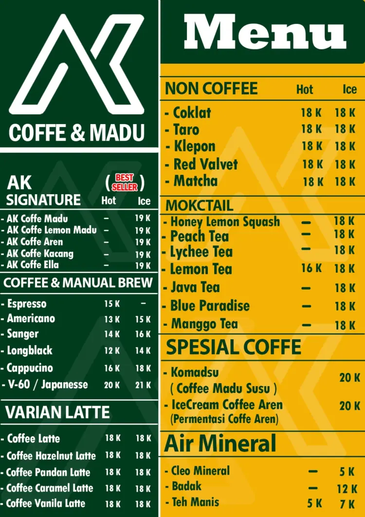AK Coffee Madu 4