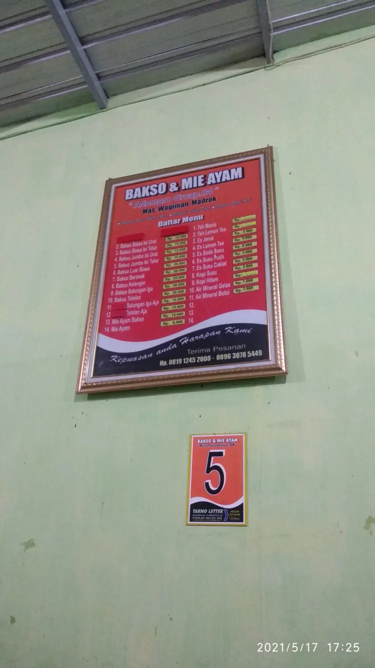 Bakso Dan Mie Ayam "ARTOMORO" (Bakso Jumbo Sembuh) 10