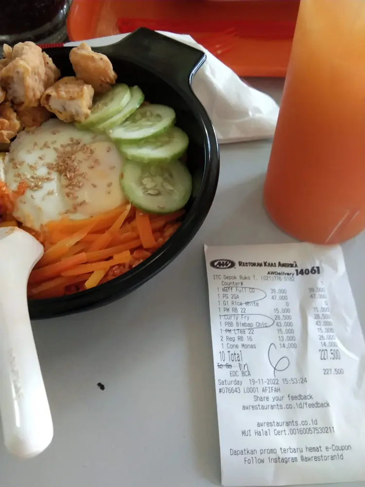 A&W Restoran - Ruko ITC Depok 4