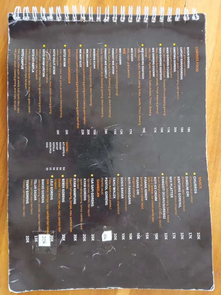 CUUAMI (kopi, mie pangsit, soto ayam, sambelan, chinese food) 6