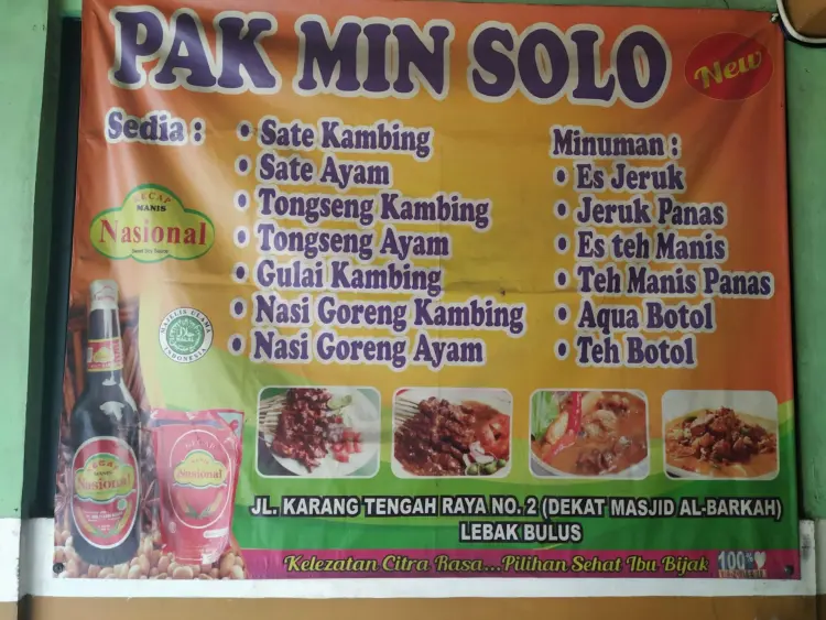 Sate Solo Pak Min 10