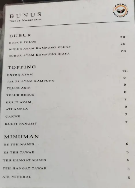 Bubur Ayam Kampung Nusantara Citra 5 10