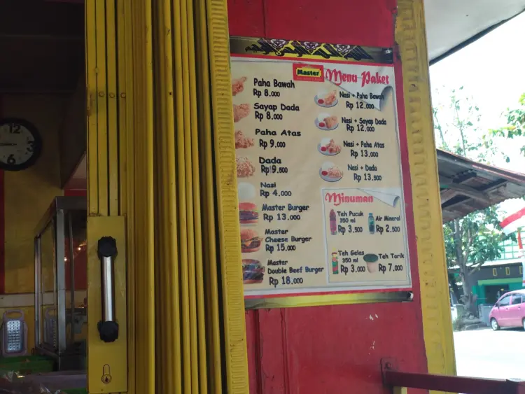 Master Fried Chicken & Burger Kayu Manis 8