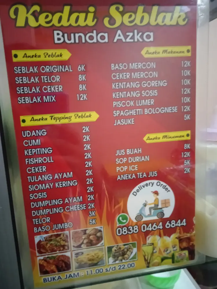 KEDAI SEBLAK BUNDA AZKA 8