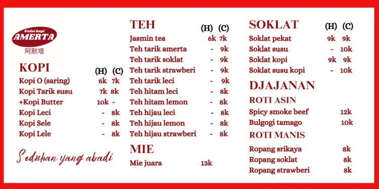 Kedai kopi amerta 2