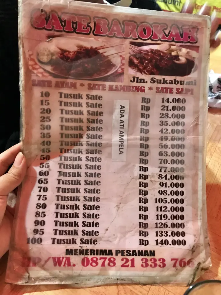 Sate Barokah Asin Pedas Sukabumi 3