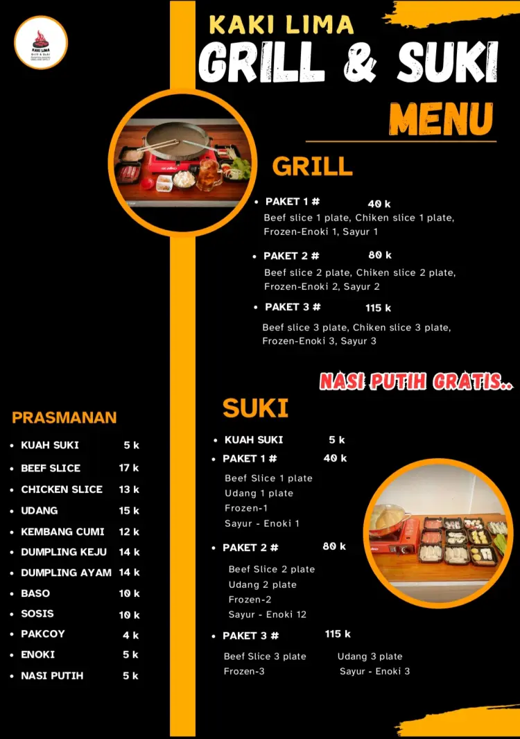 Grill Suki Kaki Lima Jepara (BBQ) 2