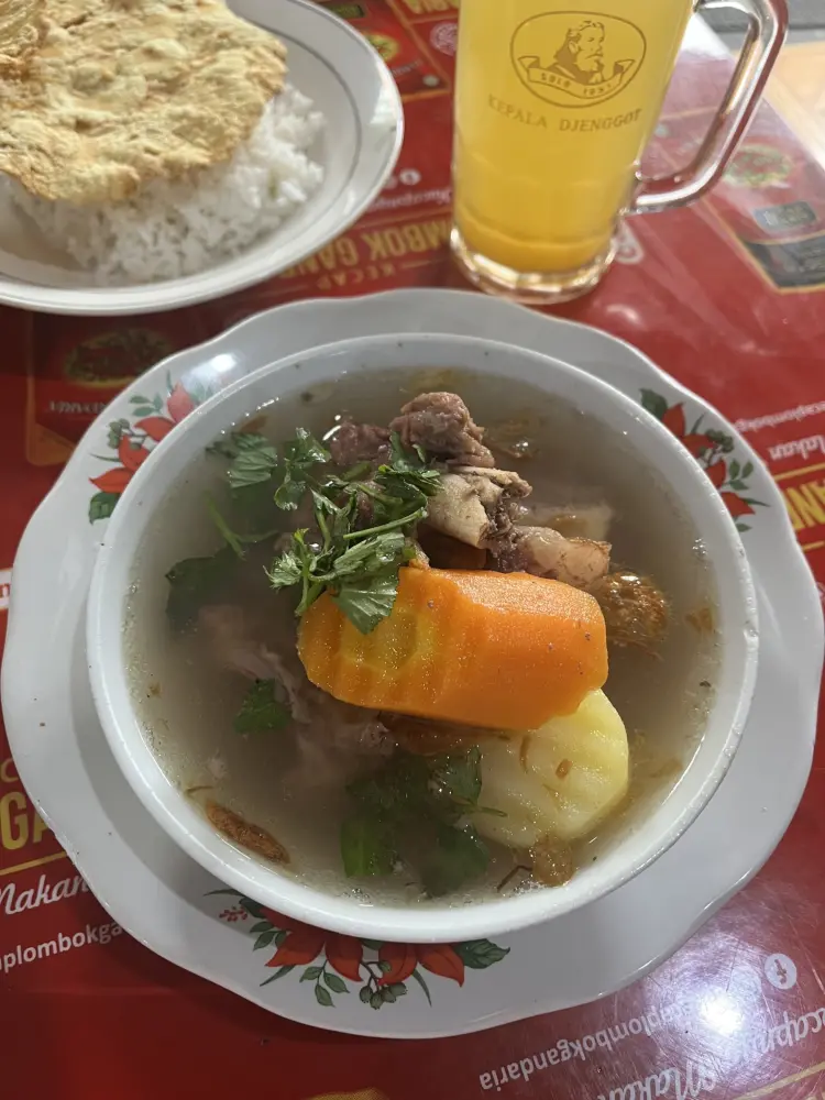 Sop Iga dan Pecel Bu Ugi 1