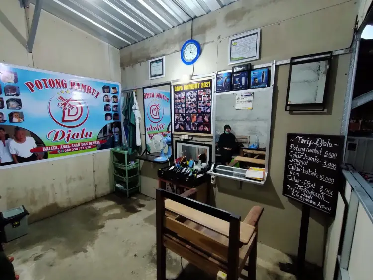 Djalu Potong rambut 1