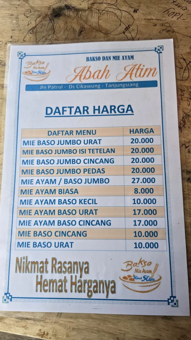 Warung Bakso Mang Atim 2