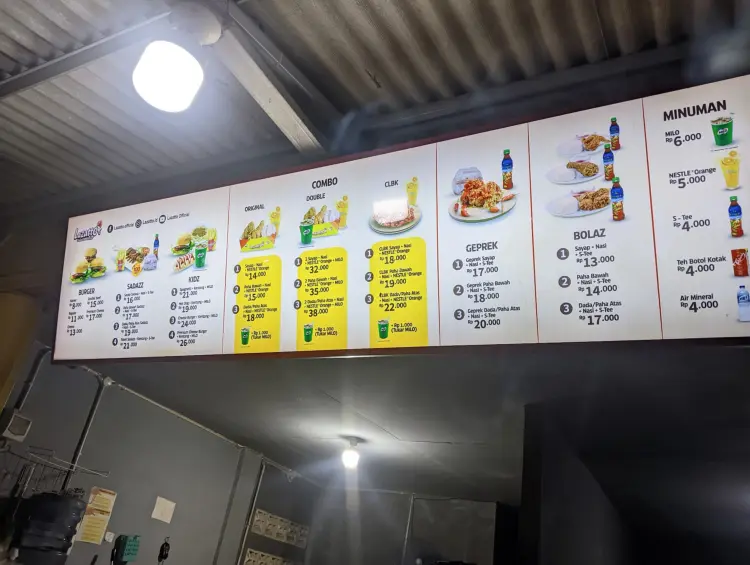 LAZATTO CHICKEN & BURGER Griya Indah 3