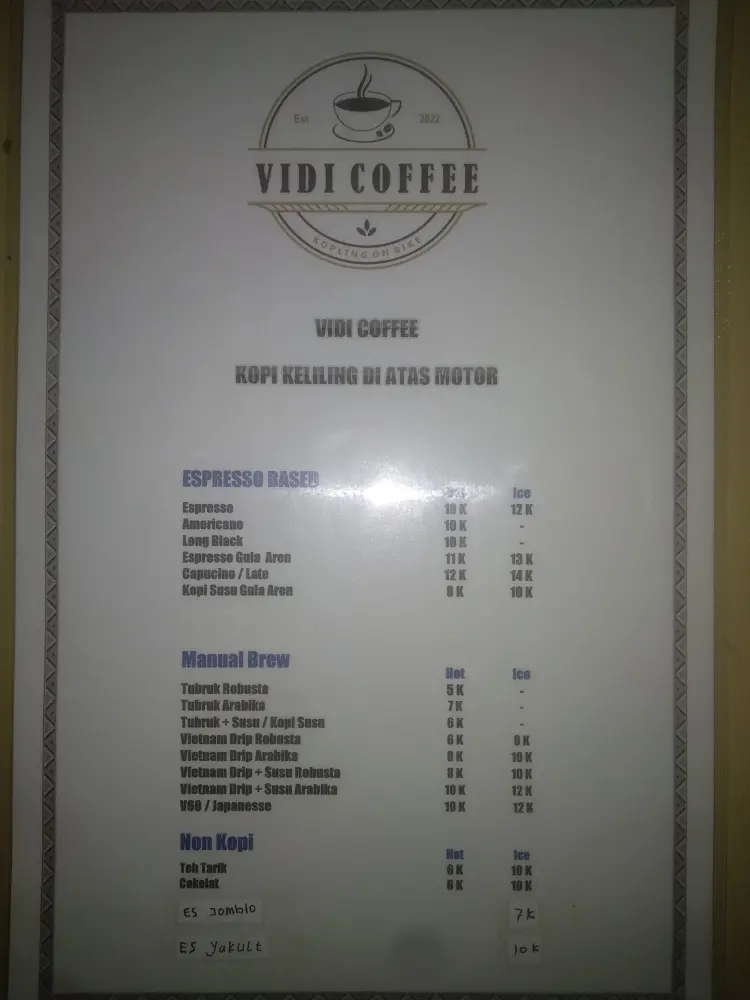 VIDI Coffee Kopling On Bike 2