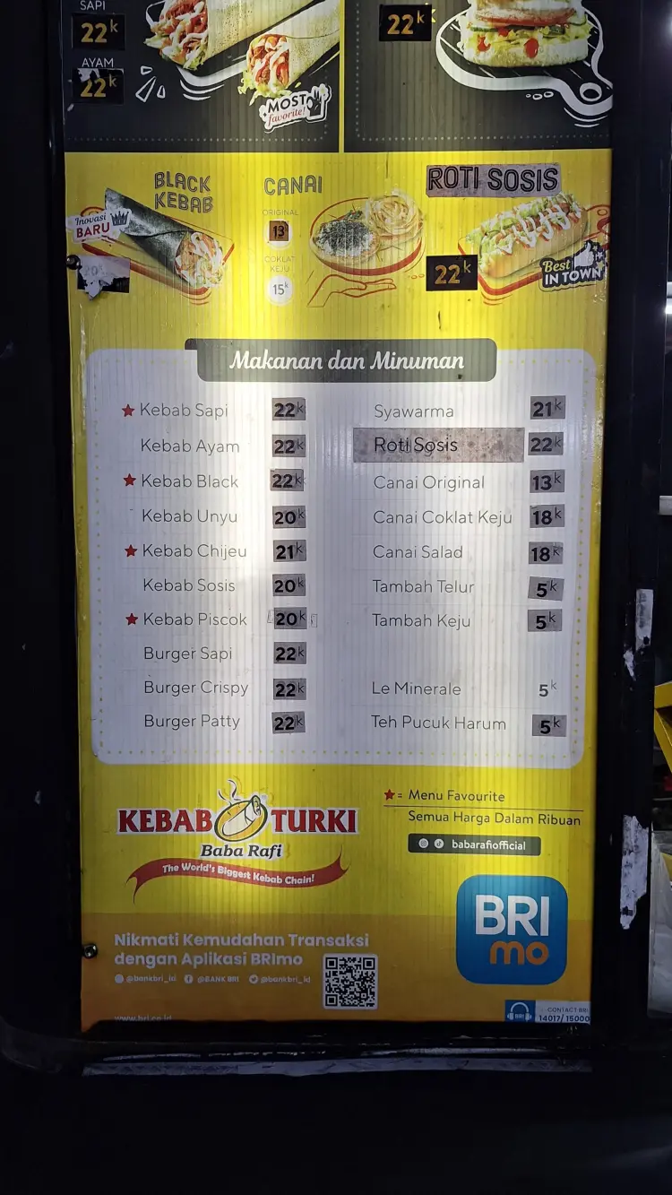 Kebab Turki Baba Rafi - Mantrijeron 6