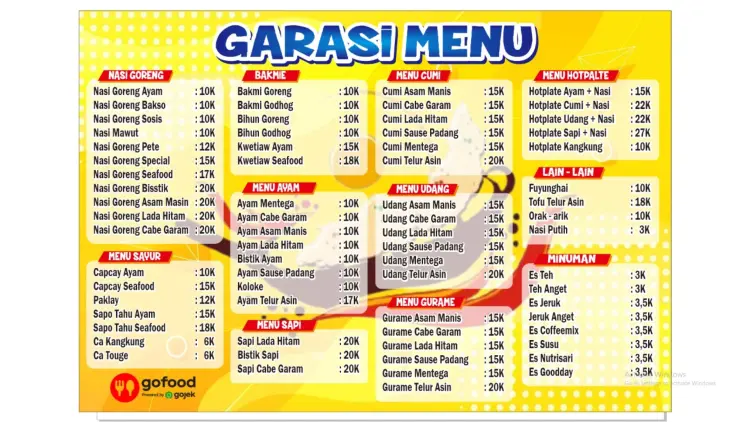 Garasi Muslim Chinese Food 6