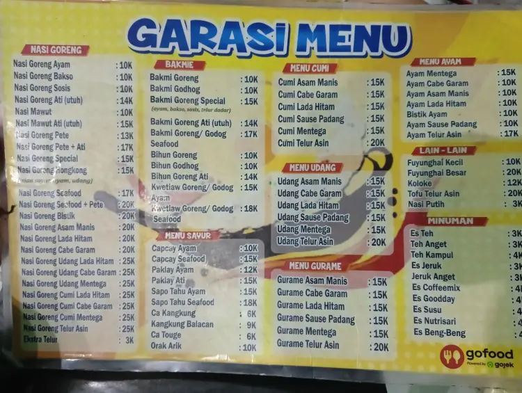 Garasi Muslim Chinese Food 10