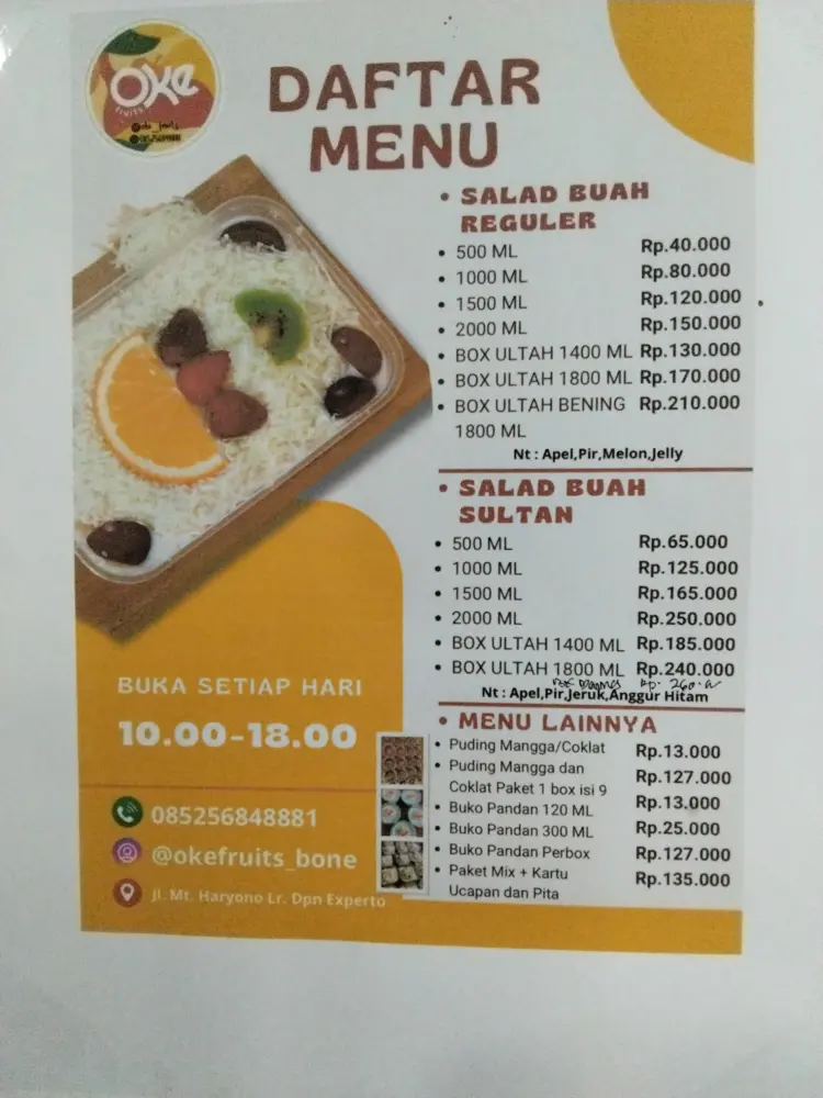 Salad Buah - Oke Fruits Bone 3
