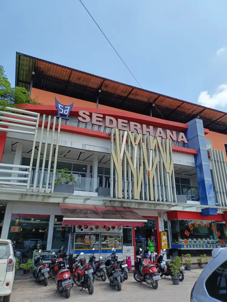 Restoran SEDERHANA Masakan Padang 1