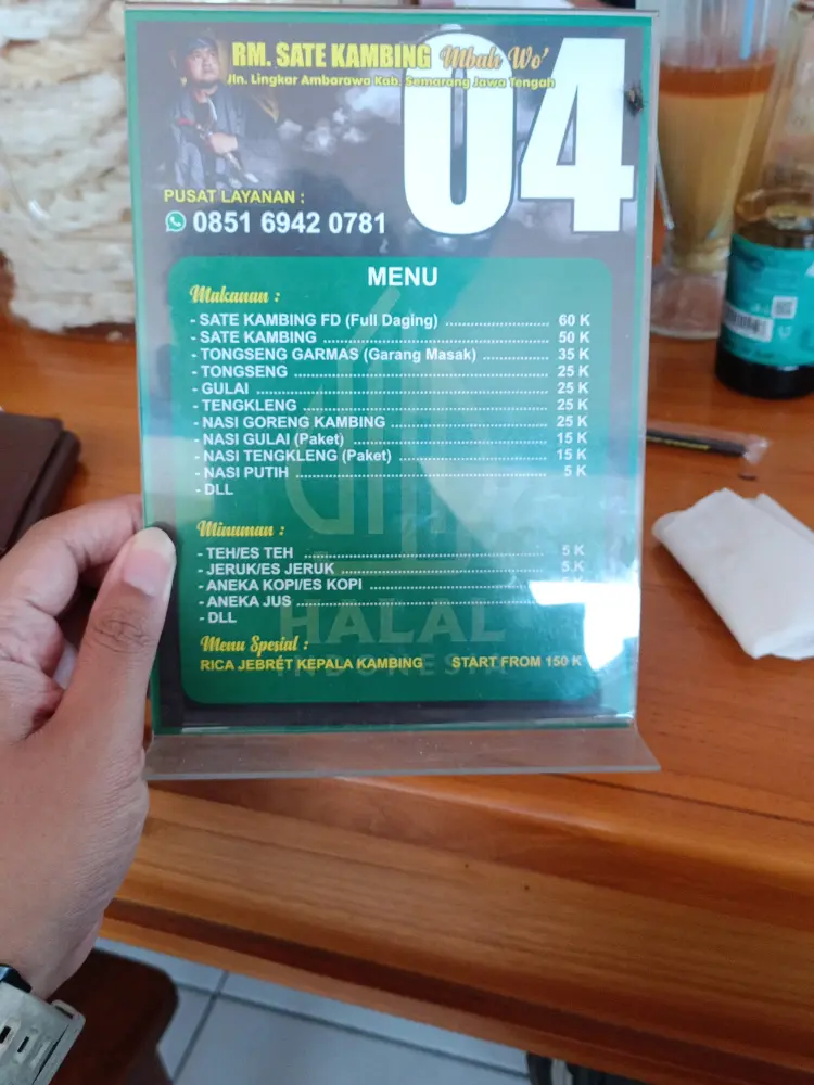 RUMAH MAKAN SATE KAMBING MBAH WO' 10