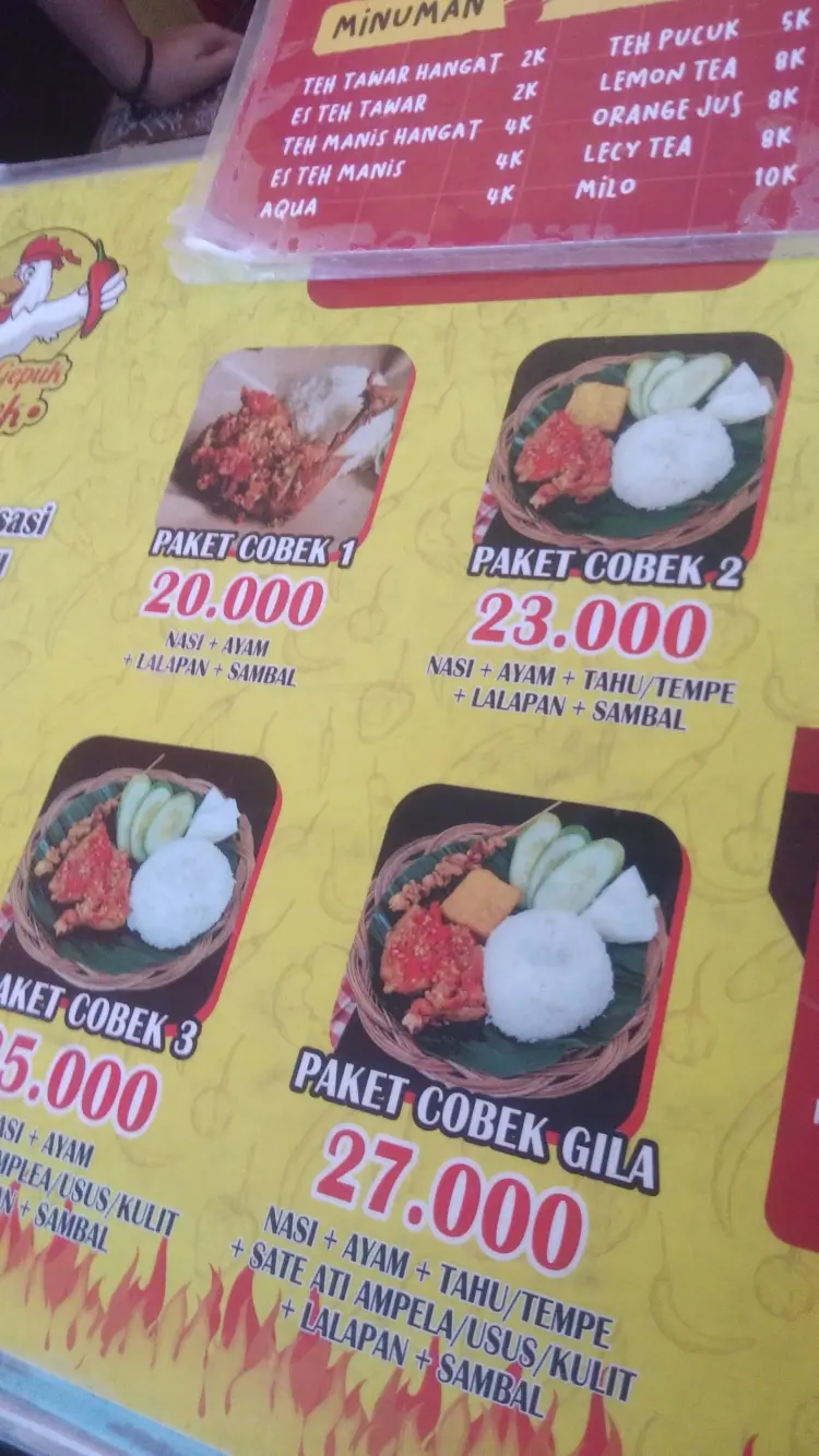 Ayam Geprek Pedes Dower 5