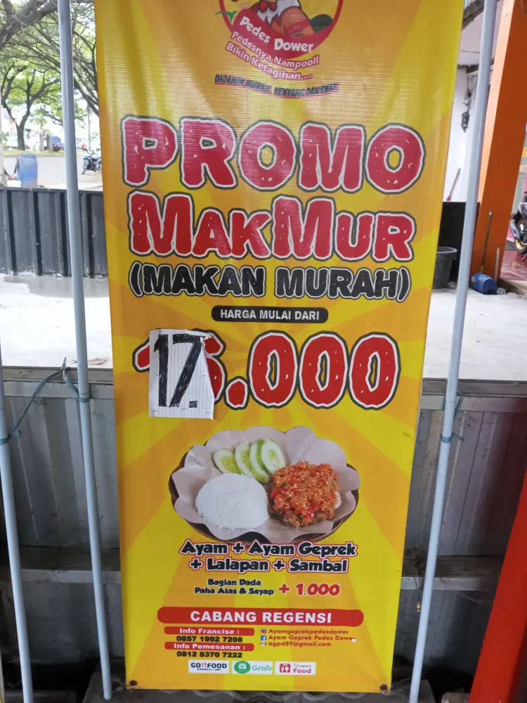 Ayam Geprek Pedes Dower 8