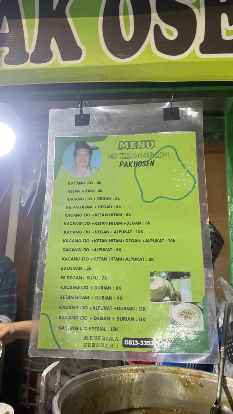 Es Kacang Ijo Pak Osen 2