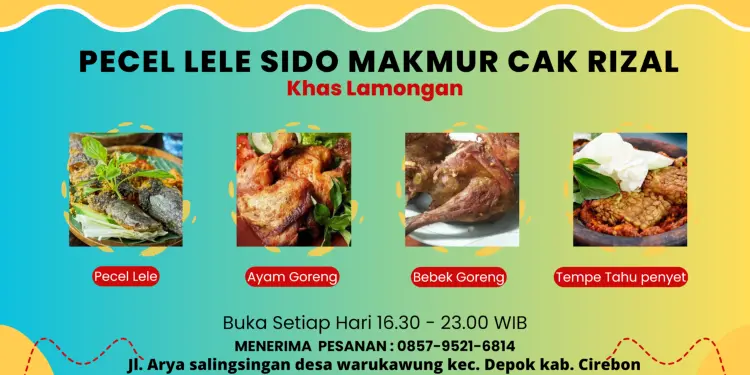 Pecel Lele Sido Makmur Cak Rizal 2