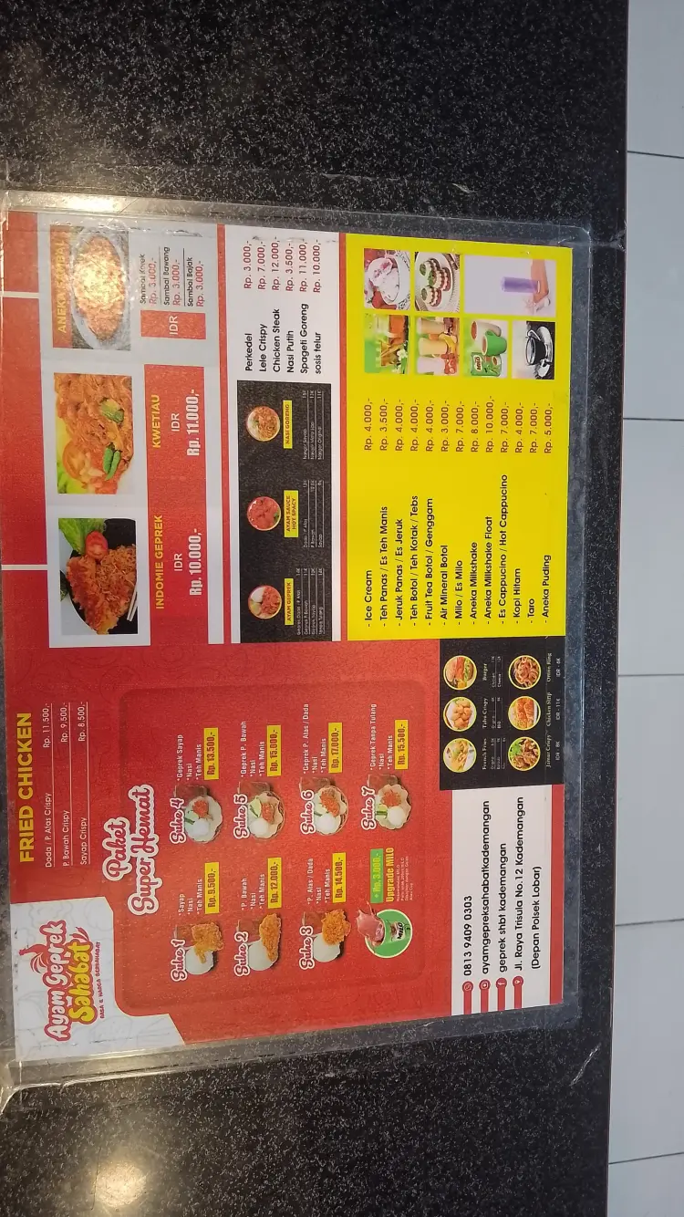 Ayam Geprek sahabat 5