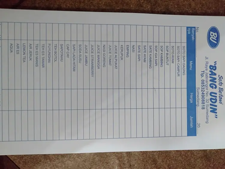 Soto betawi bang udin 2 cibeusi jatinangor. 7