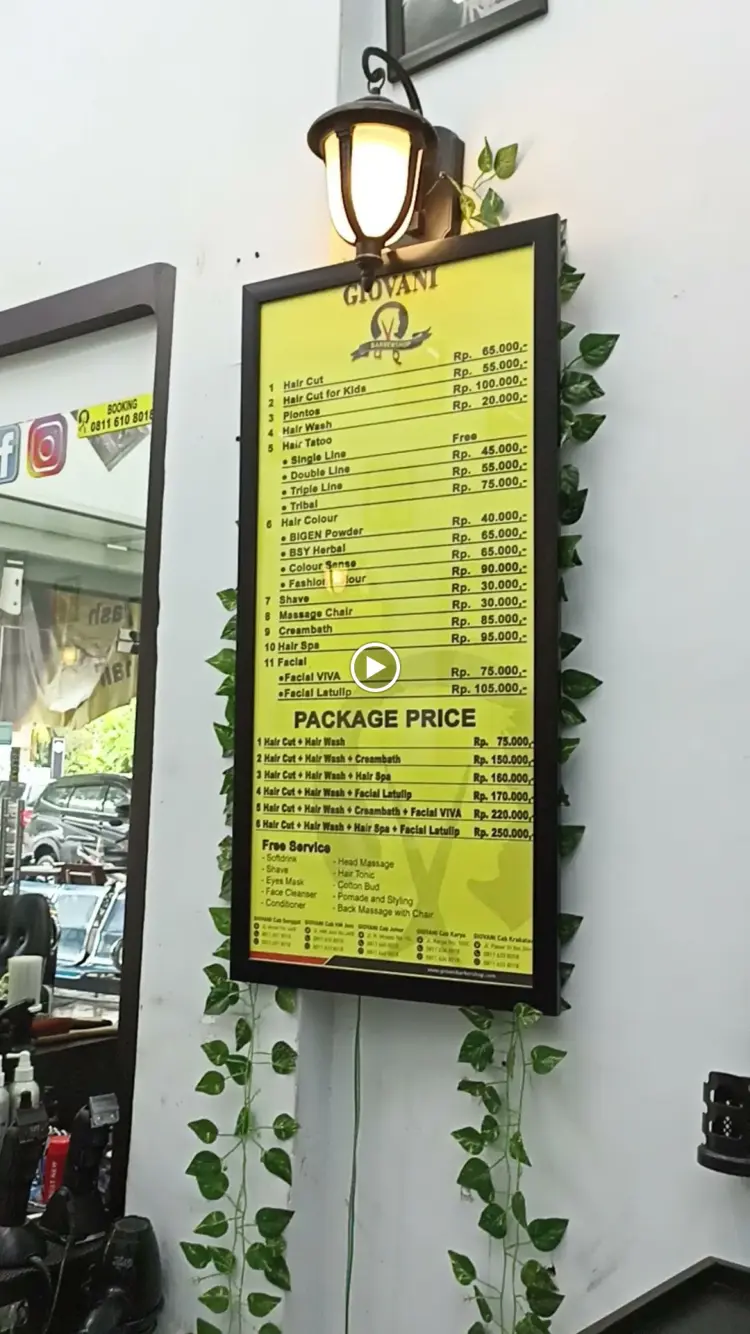 GIOVANI Barbershop Karya 1