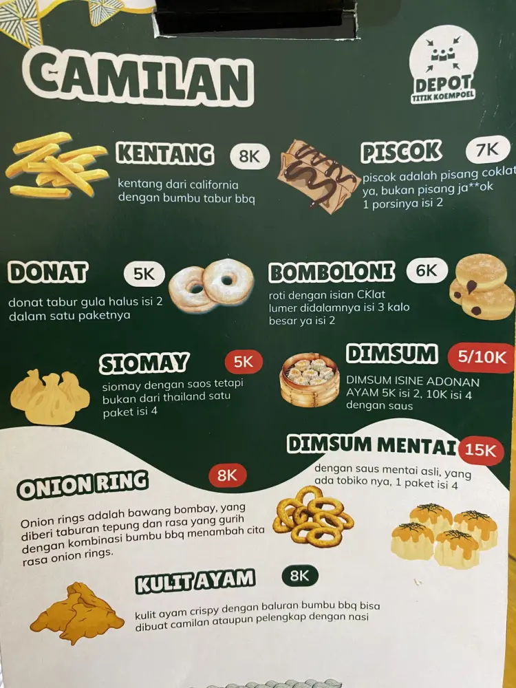 Depot Titik Koempoel | Hidangan Ayam ala Chinese 10