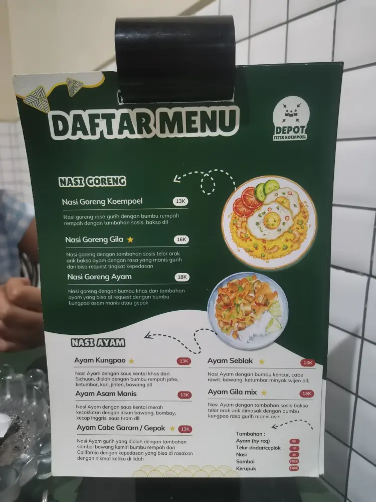 Depot Titik Koempoel | Hidangan Ayam ala Chinese 7